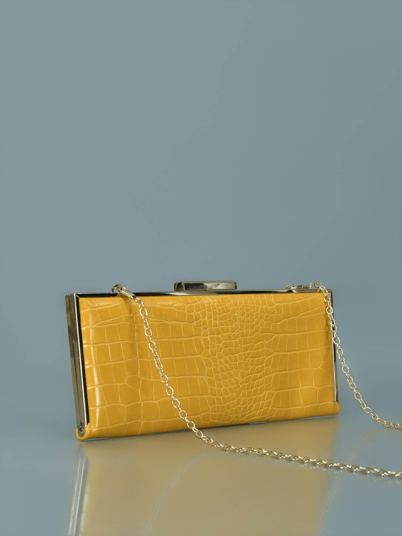 Textured Slim Clutch