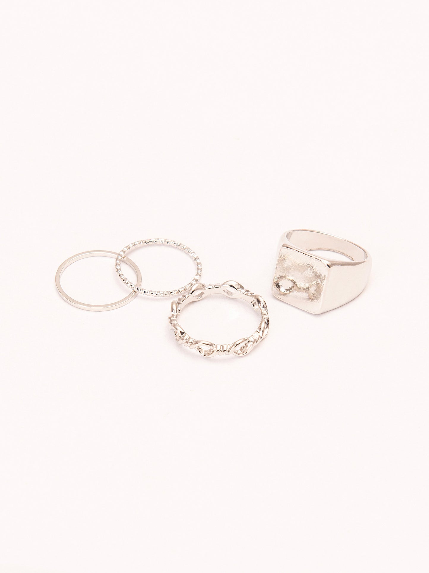 Silver Ring Set