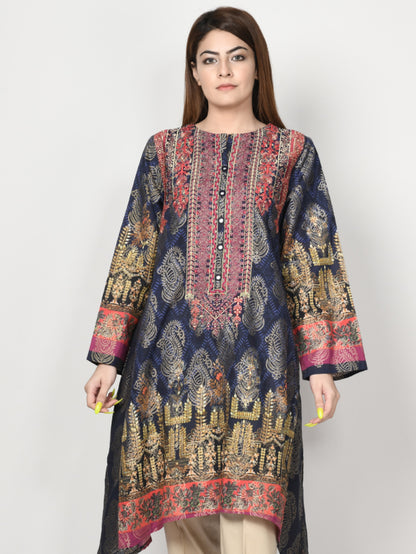 Embroidered Jacquard Shirt