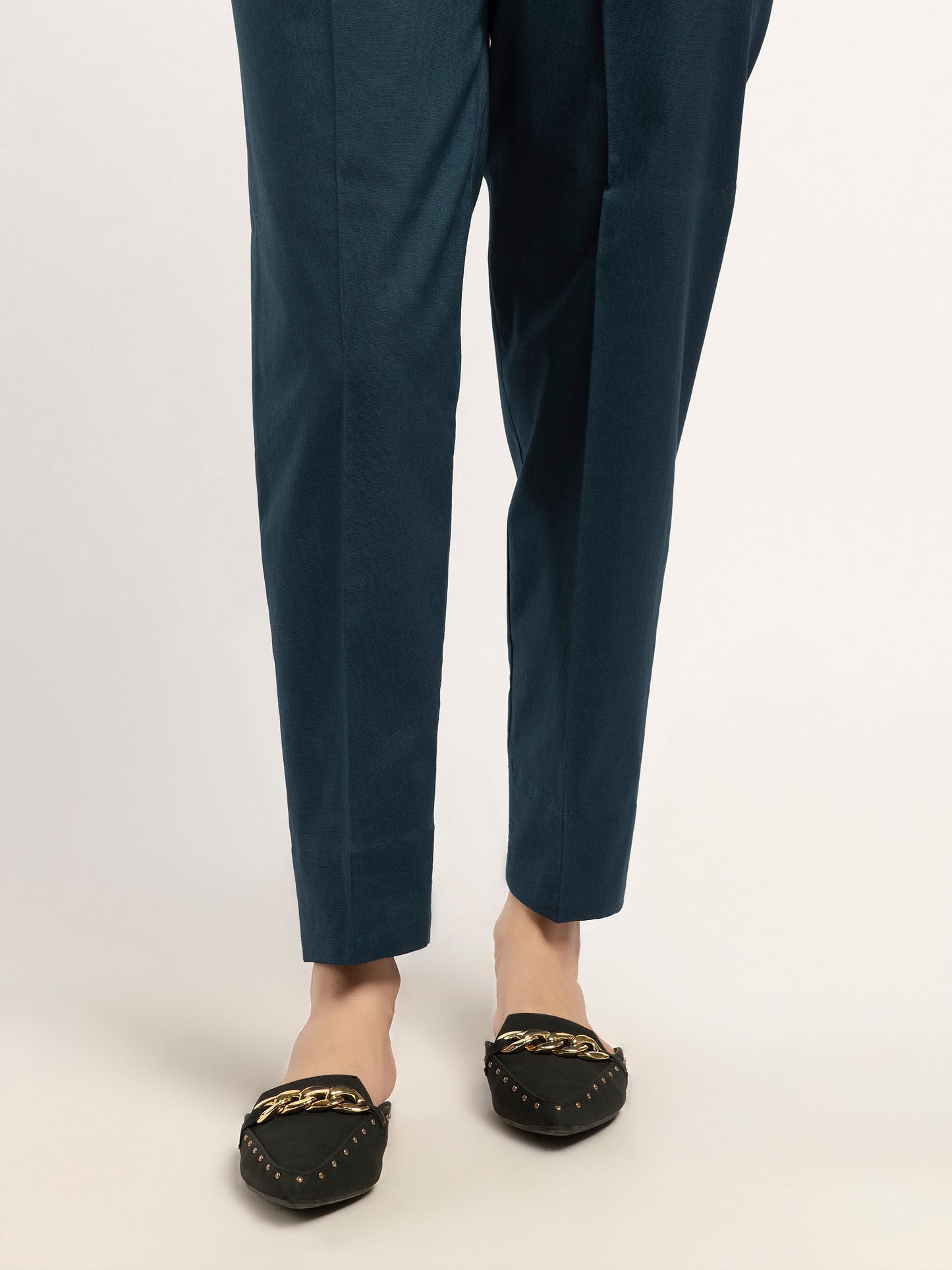 Plain Winter Cotton Trousers