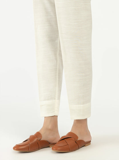 Plain Khaddar Trousers