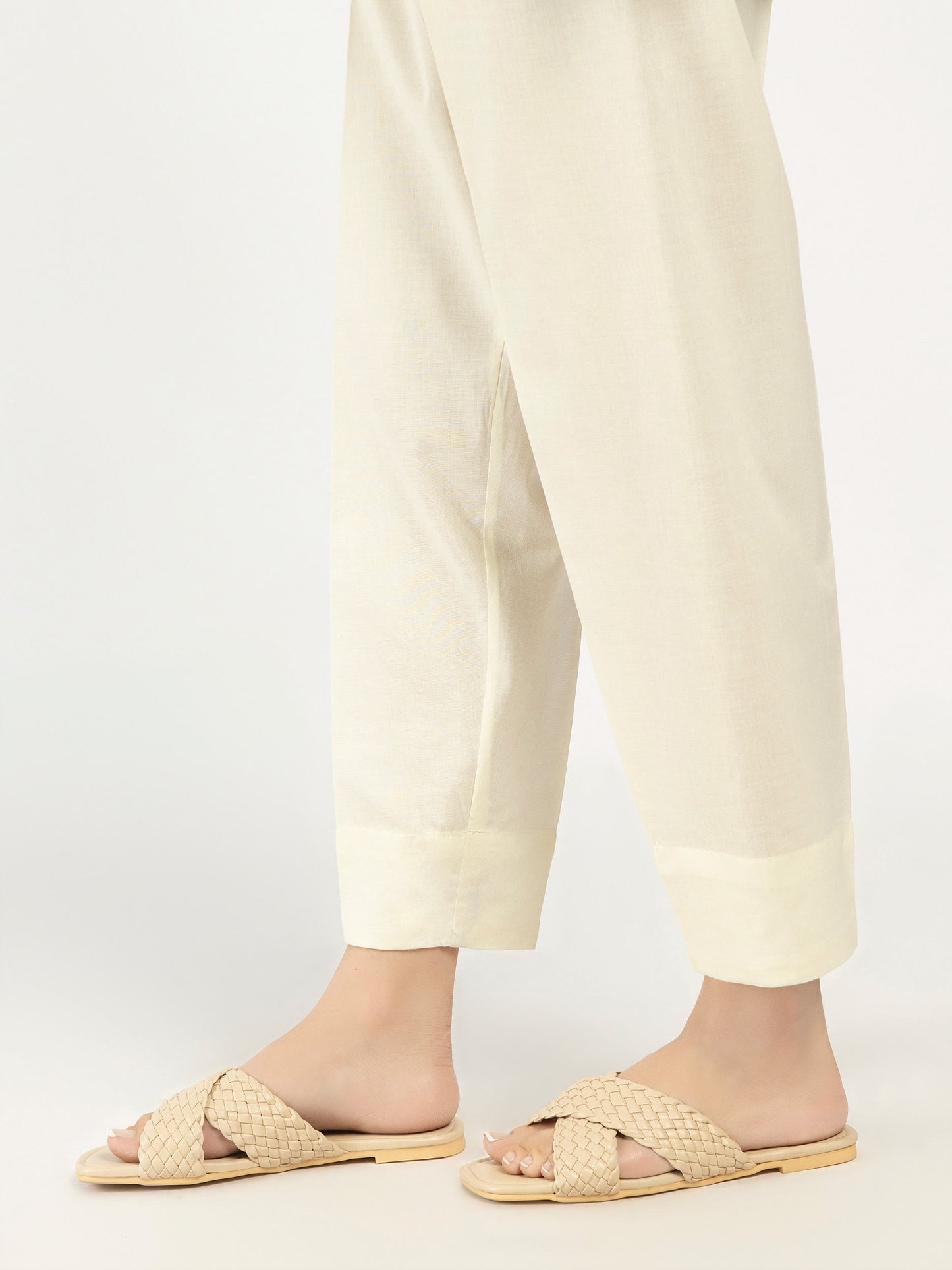 Plain Winter Cotton Trousers