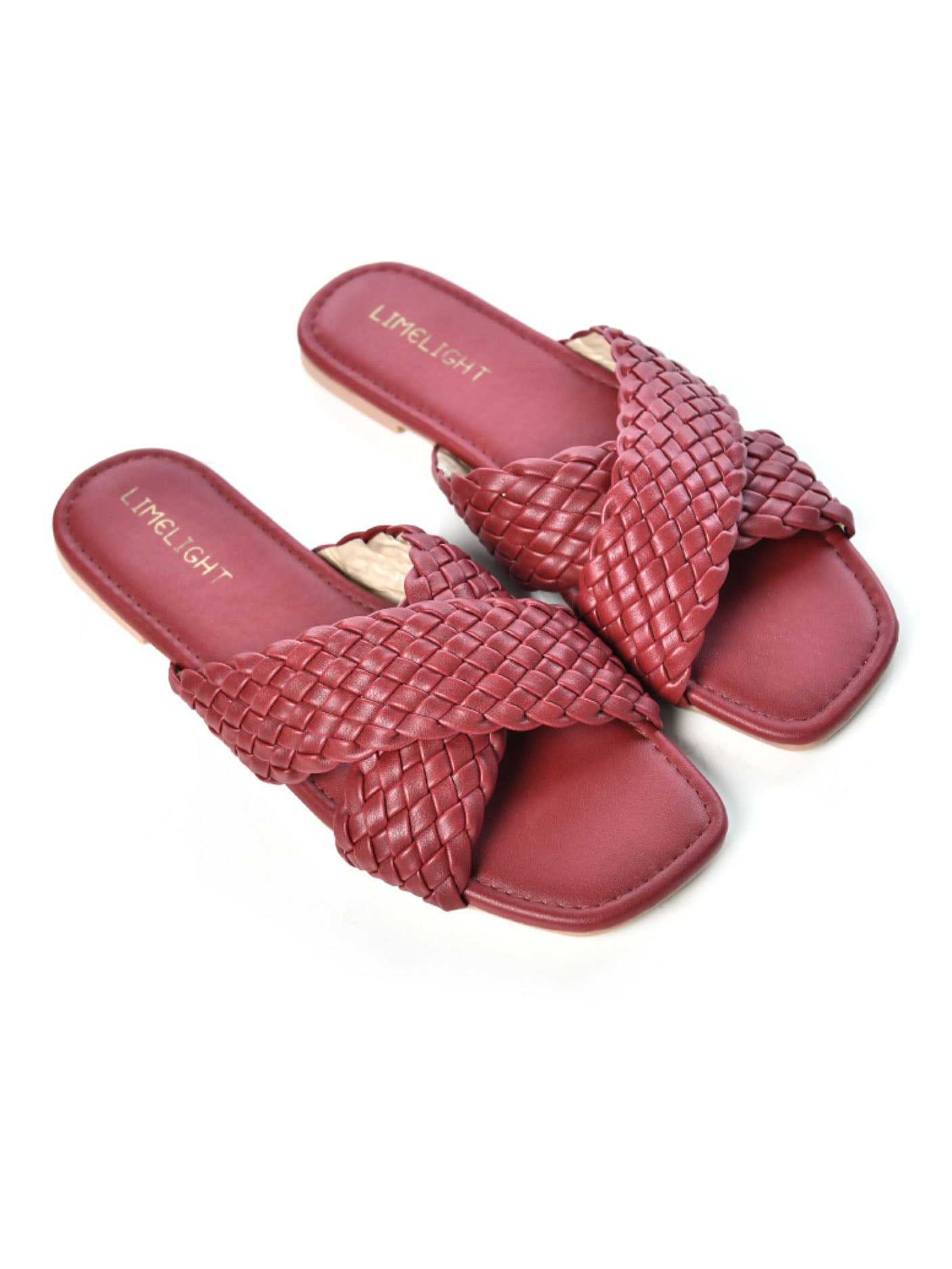 Straw Patterned Flats