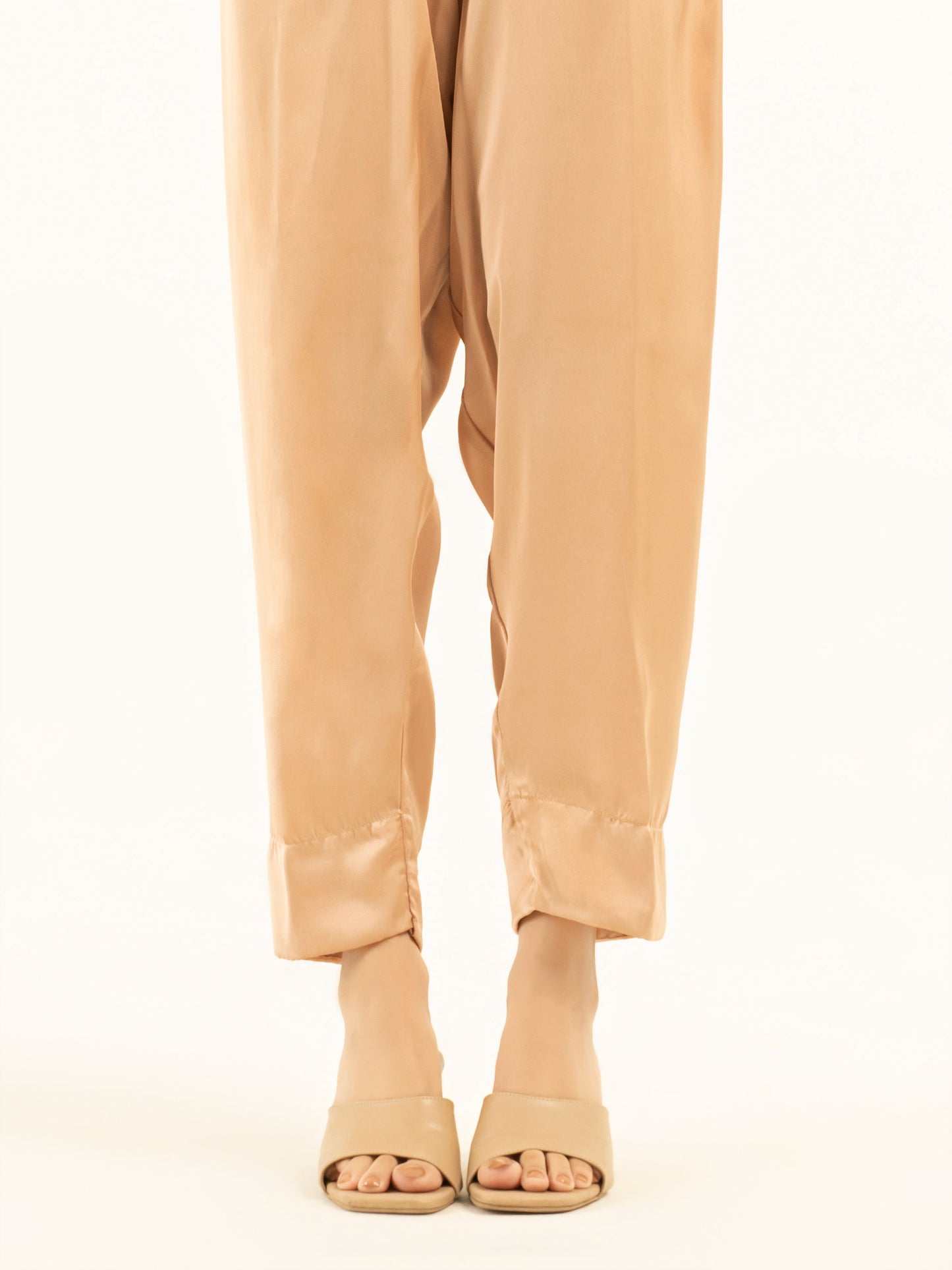 Dyed Silk Trousers