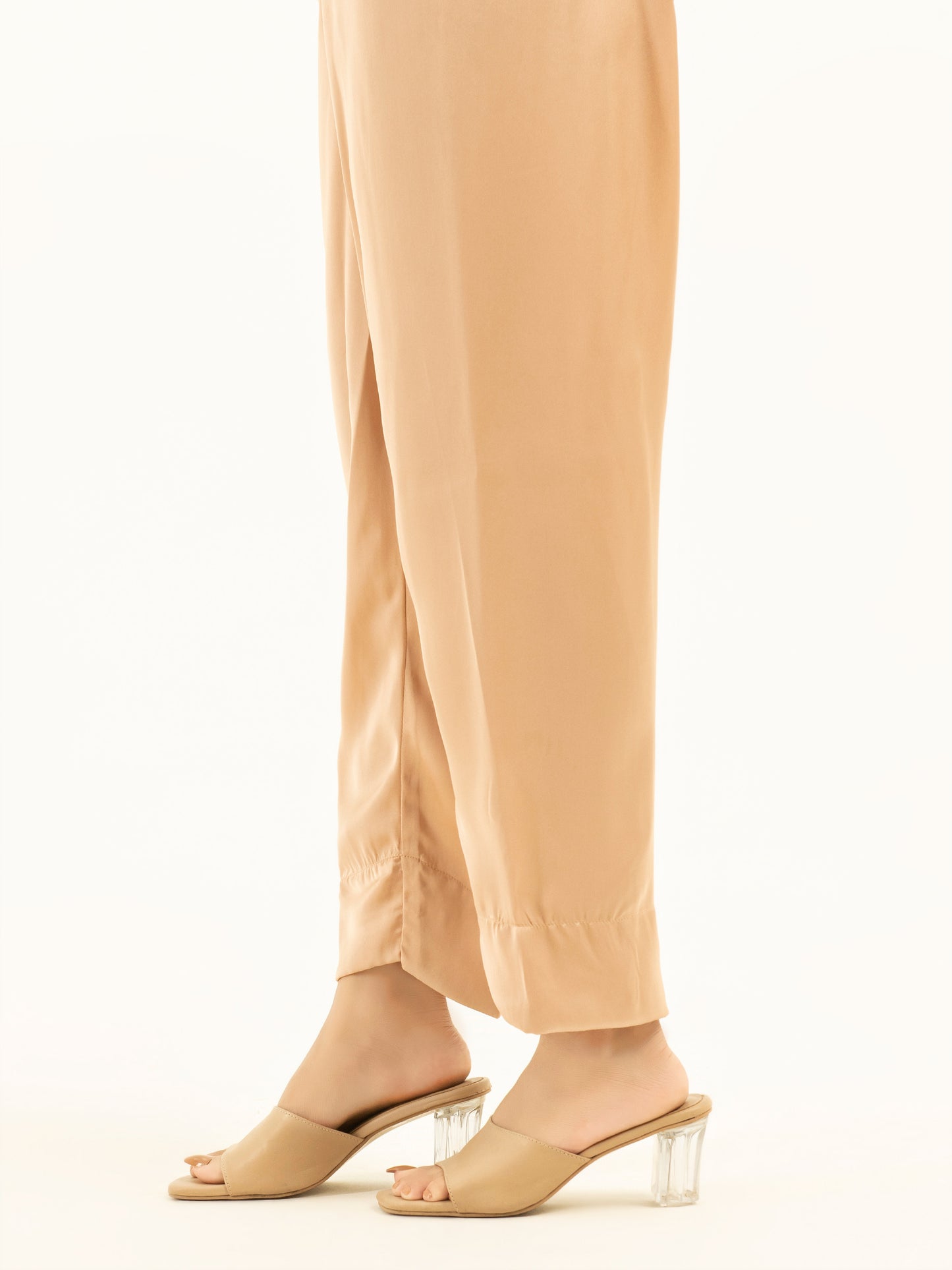 Dyed Silk Trousers