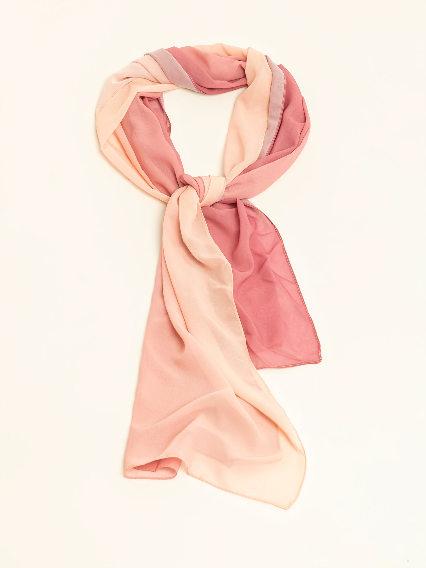 Dyed Chiffon Scarf