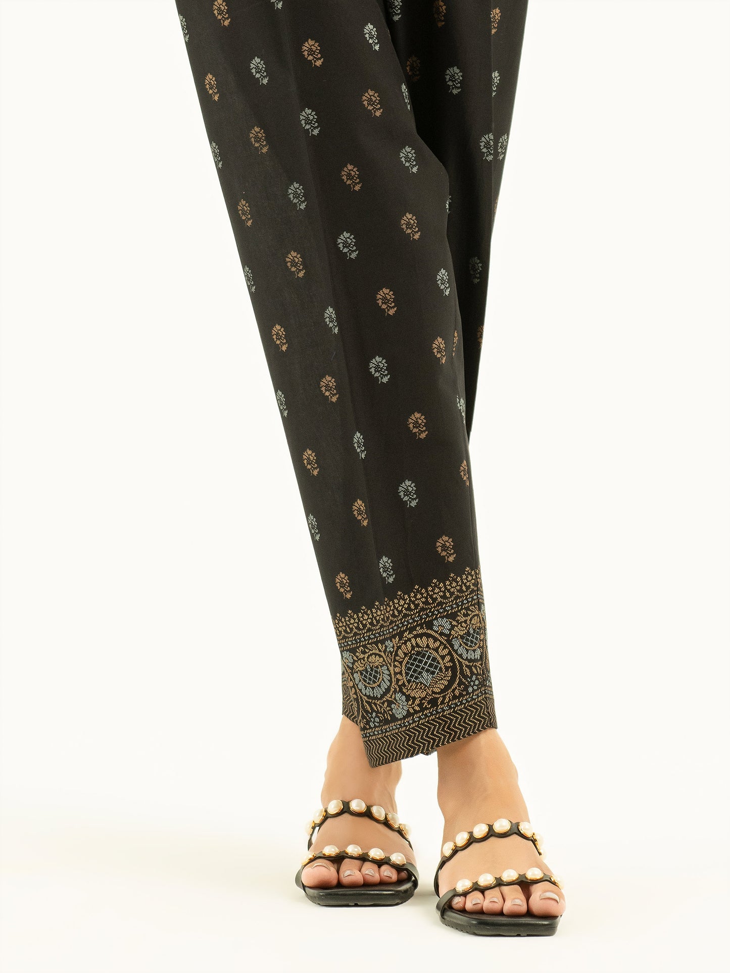 Printed Cambric Trousers