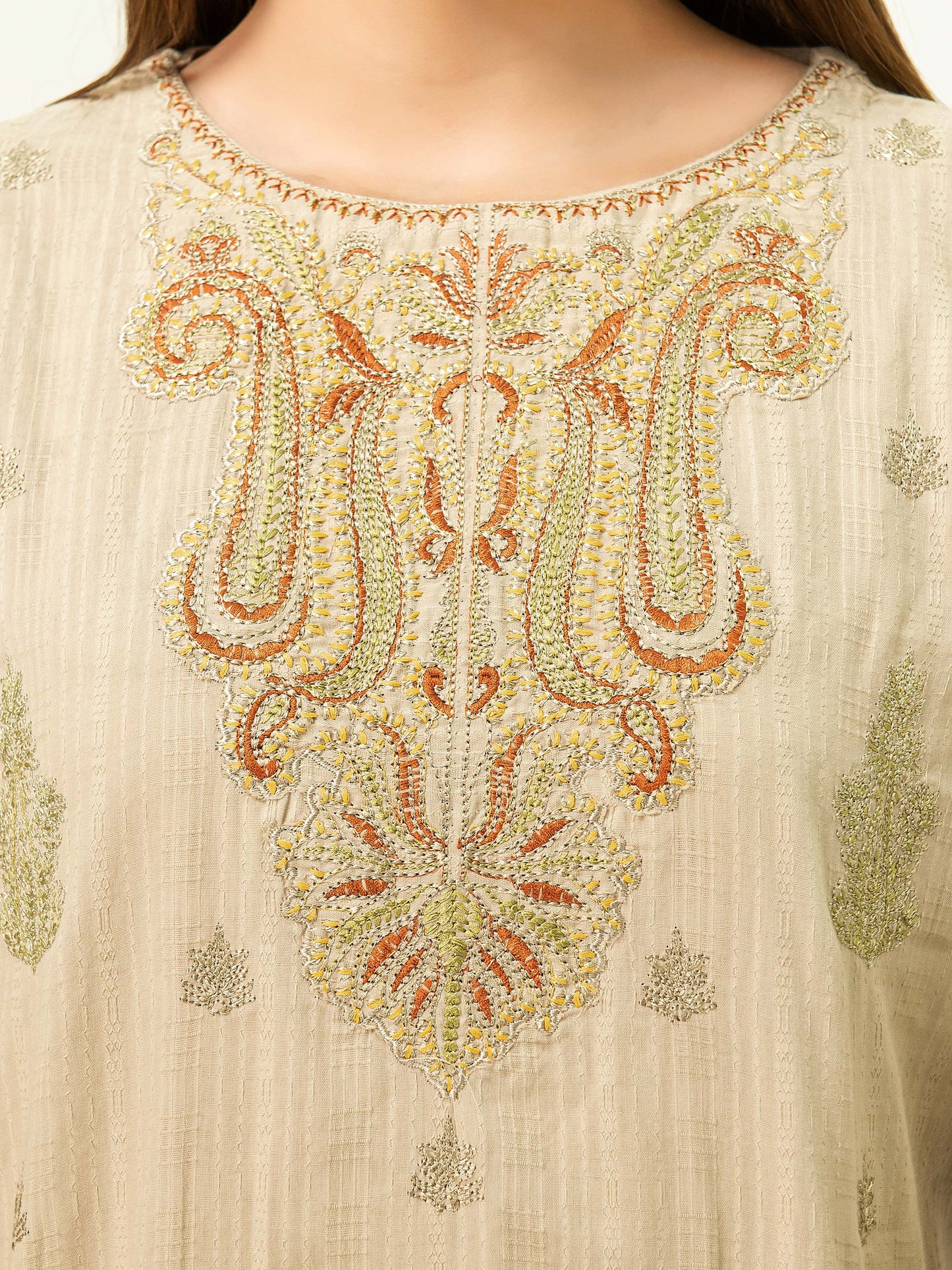 Embroidered Lawn Suit