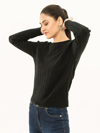 ribbed-knit-sweater