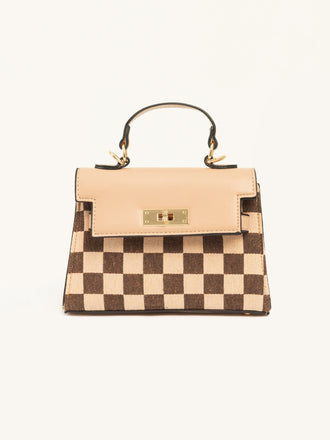 checkered-mini-handbag