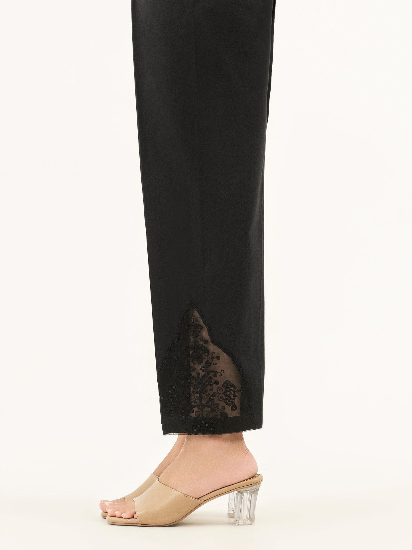 Embroidered Winter Cotton Trousers