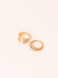 metallic-golden-rings