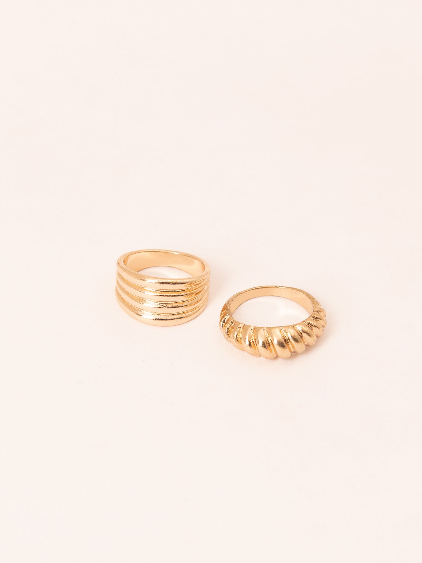 Metallic Golden Rings