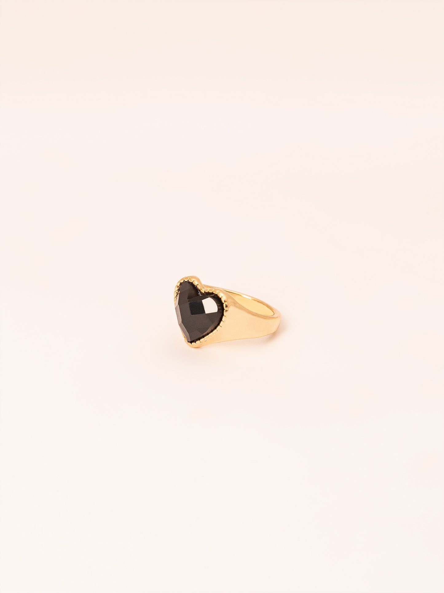 Black Heart Ring