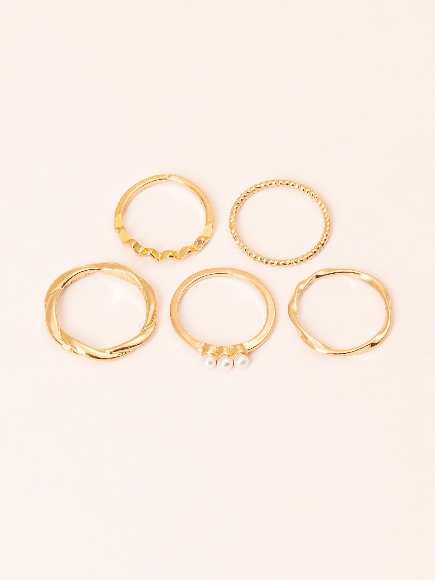 Twisted Ring Set