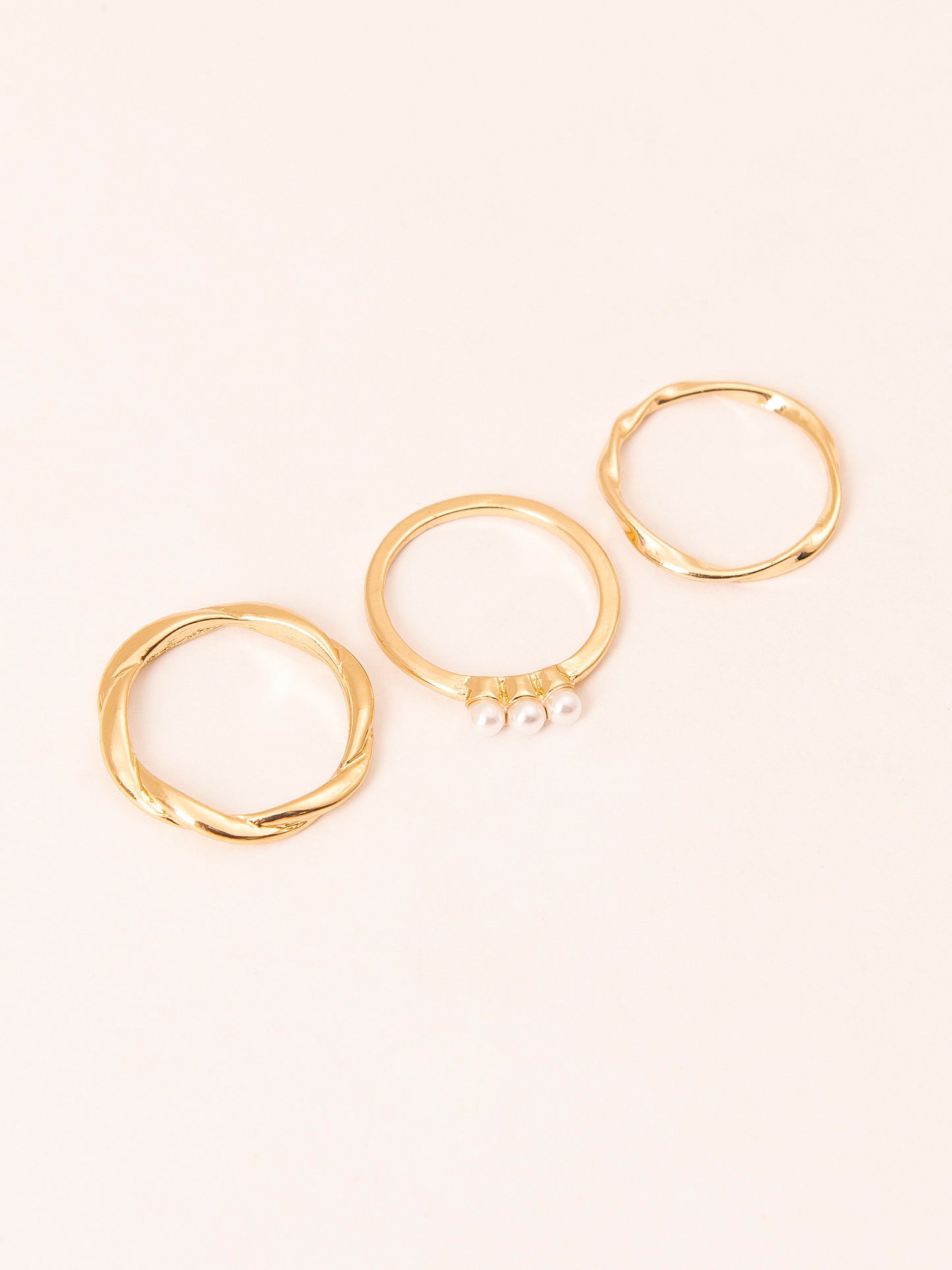 Twisted Ring Set