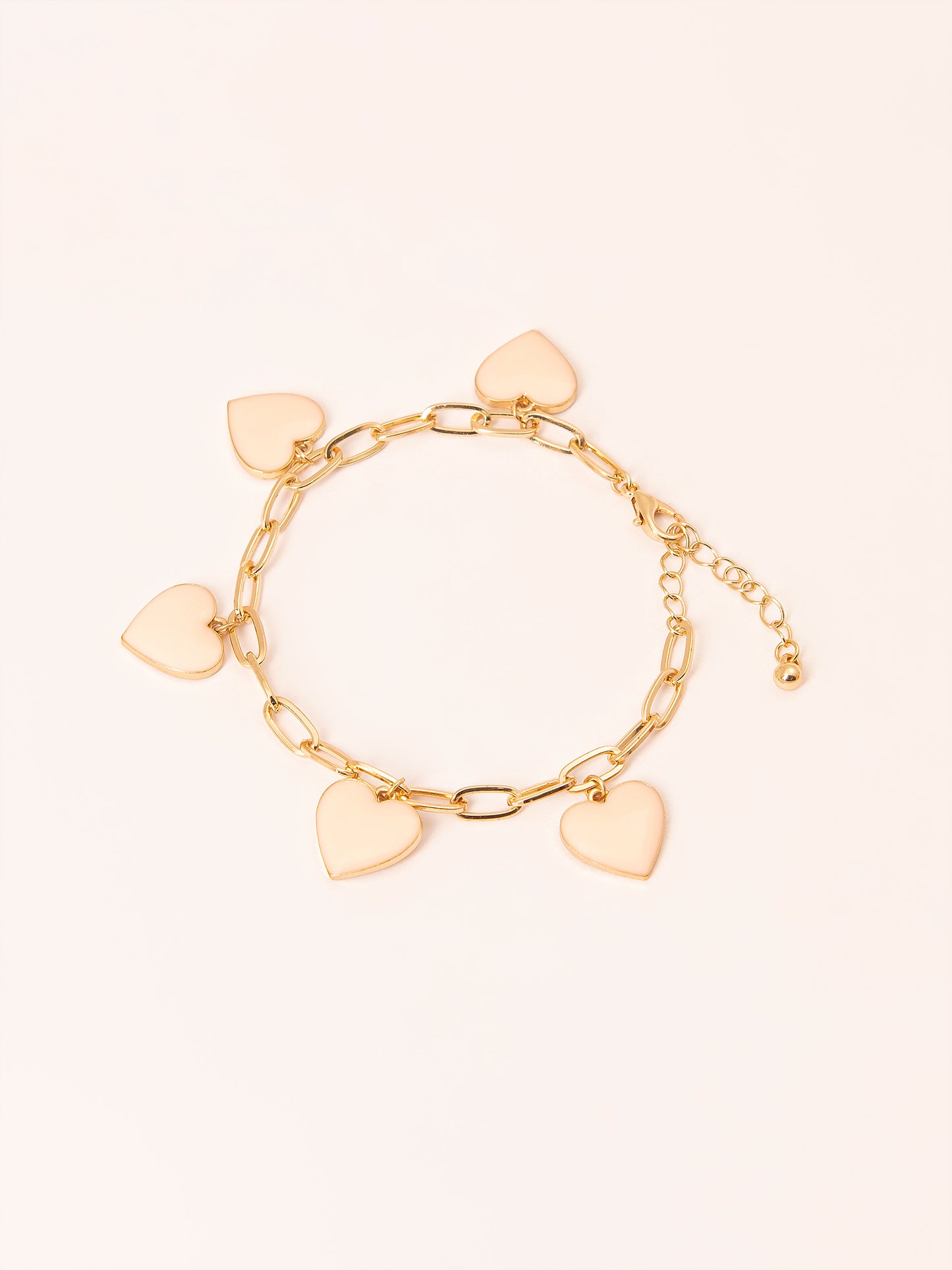 Pink Heart Bracelet