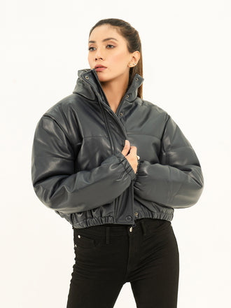 faux-leather-puffer-jacket