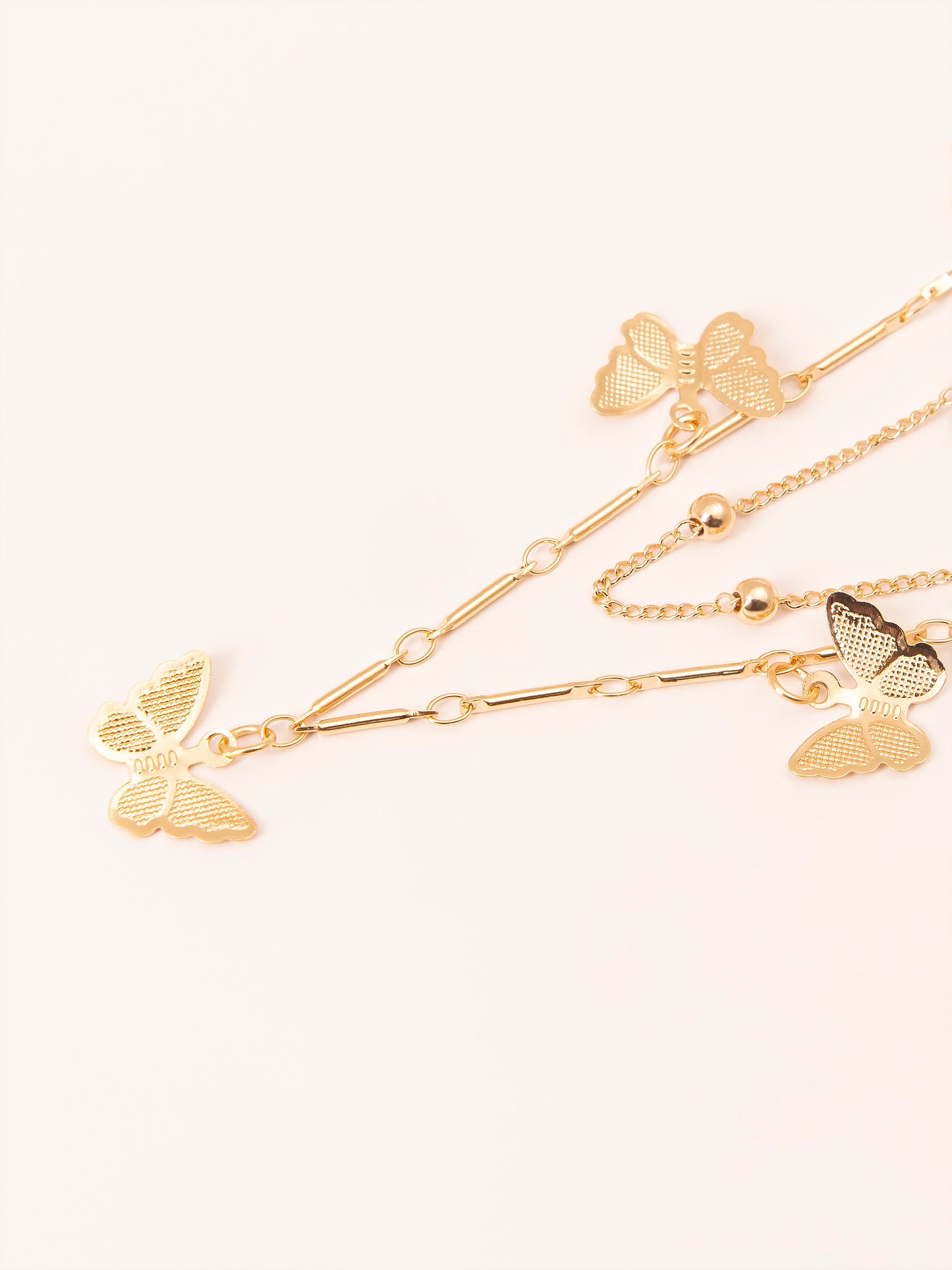 Butterfly Layered Necklace