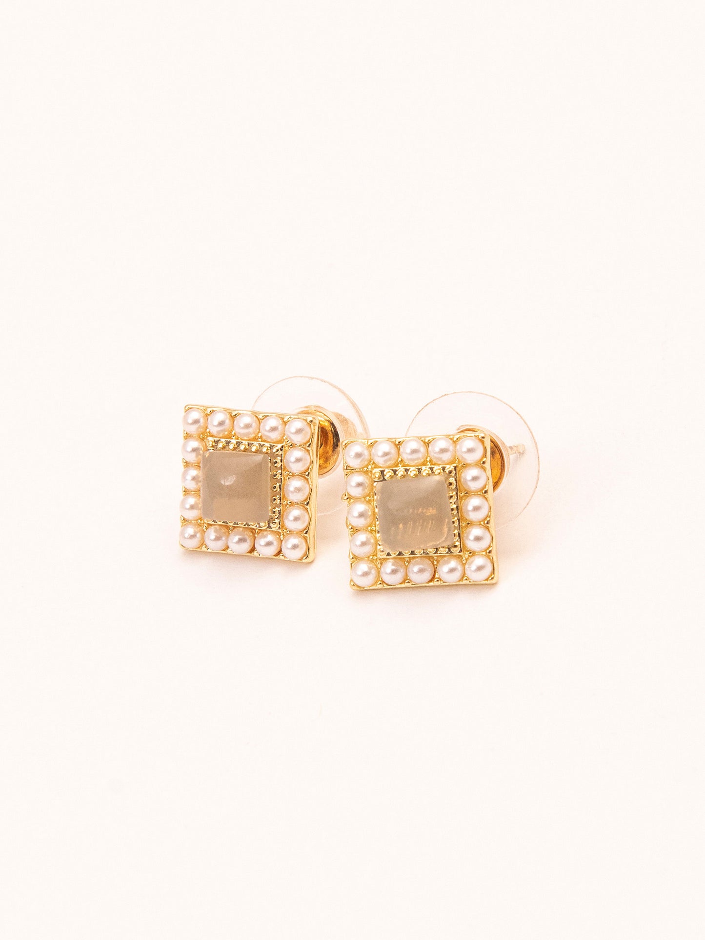 Square Stud Earrings