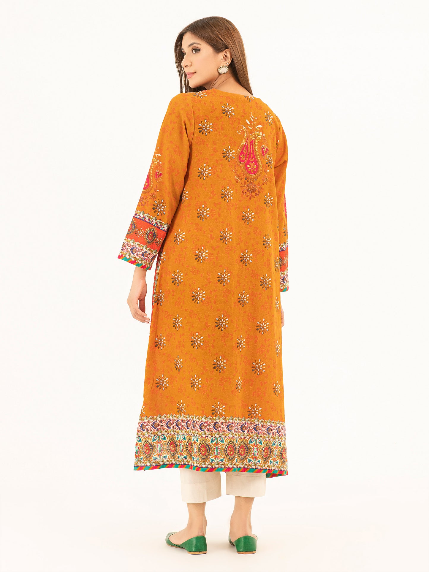 Khaddar Shirt-Printed (Pret)