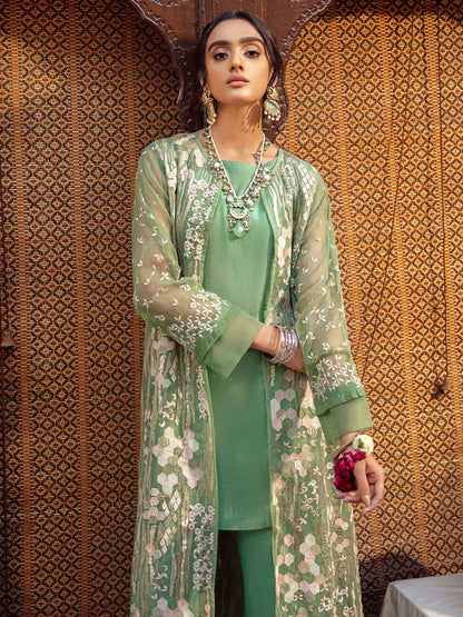 Embroidered Organza 3Piece Suit