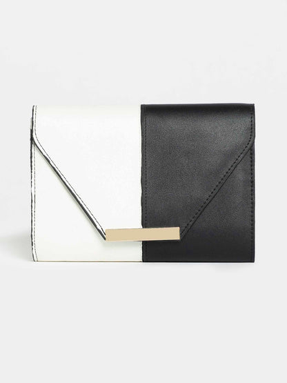 Two Tone Envelope Clutch