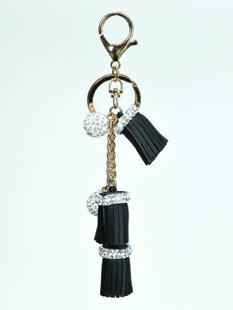 rhinestone-tassel-key-chain