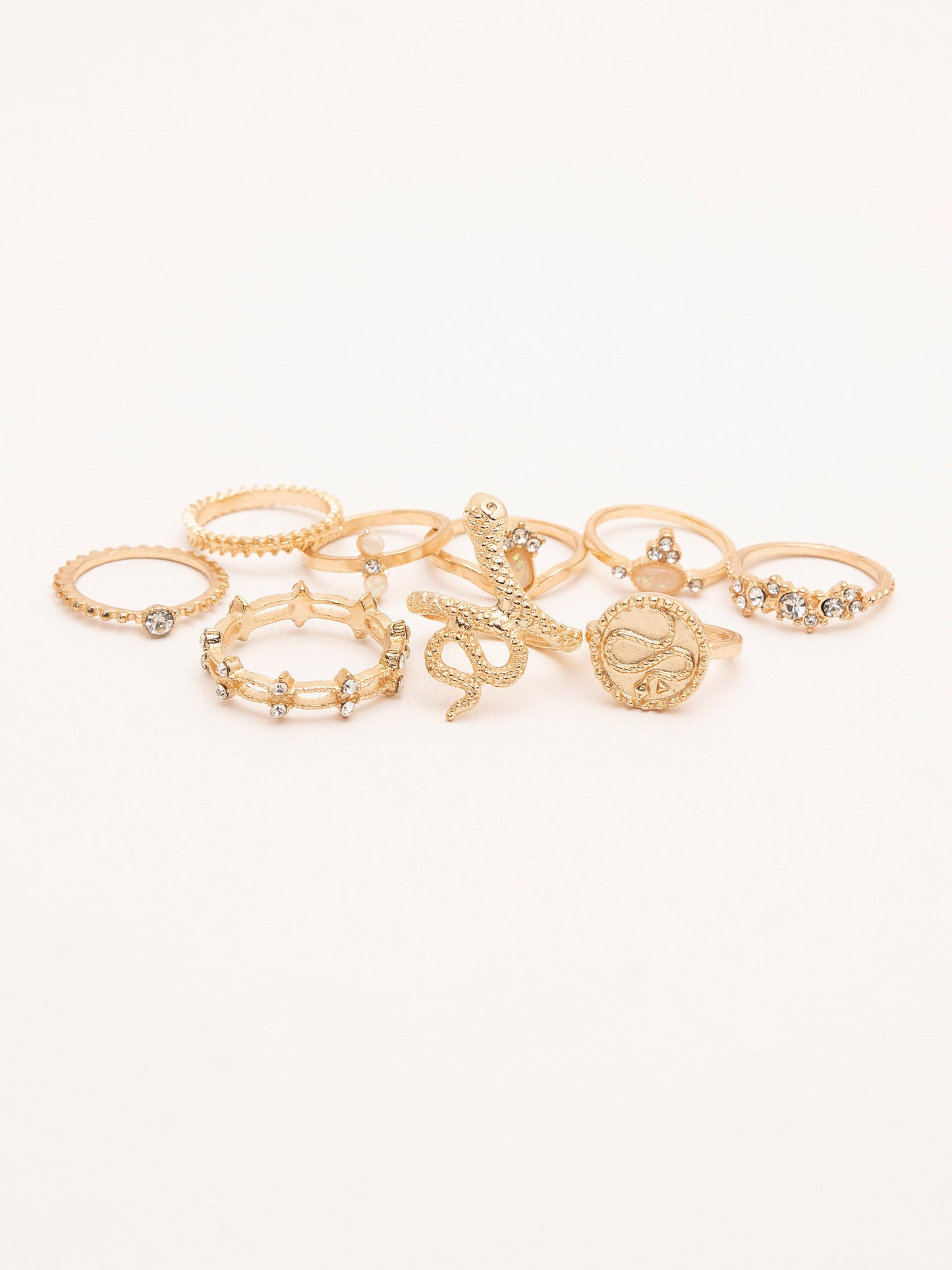 Set of 9 Stacking Rings