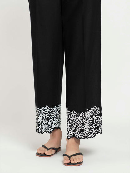 Embroidered Cambric Trouser