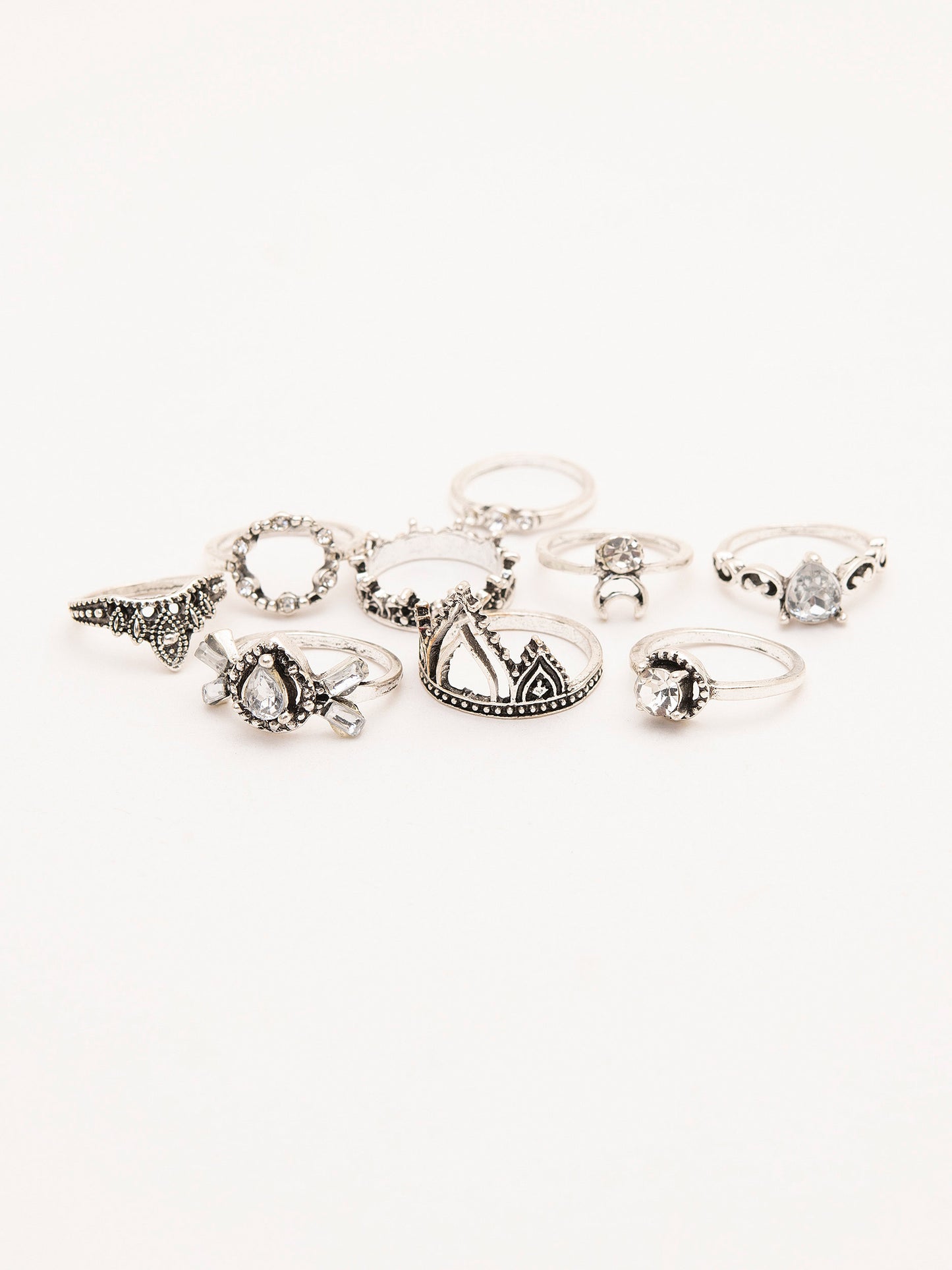 Set of 9 Stacking Rings