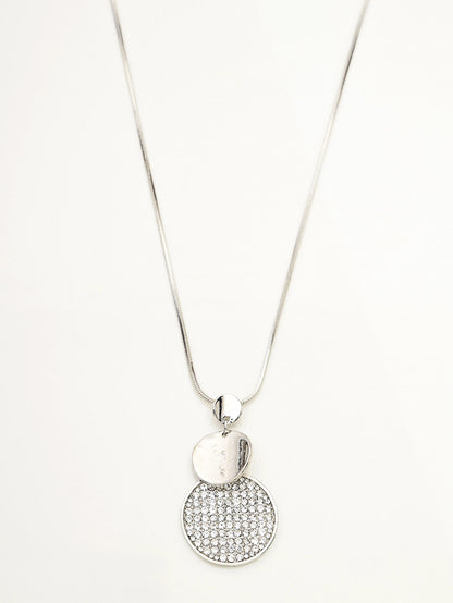 Rhinestone Pendant Necklace