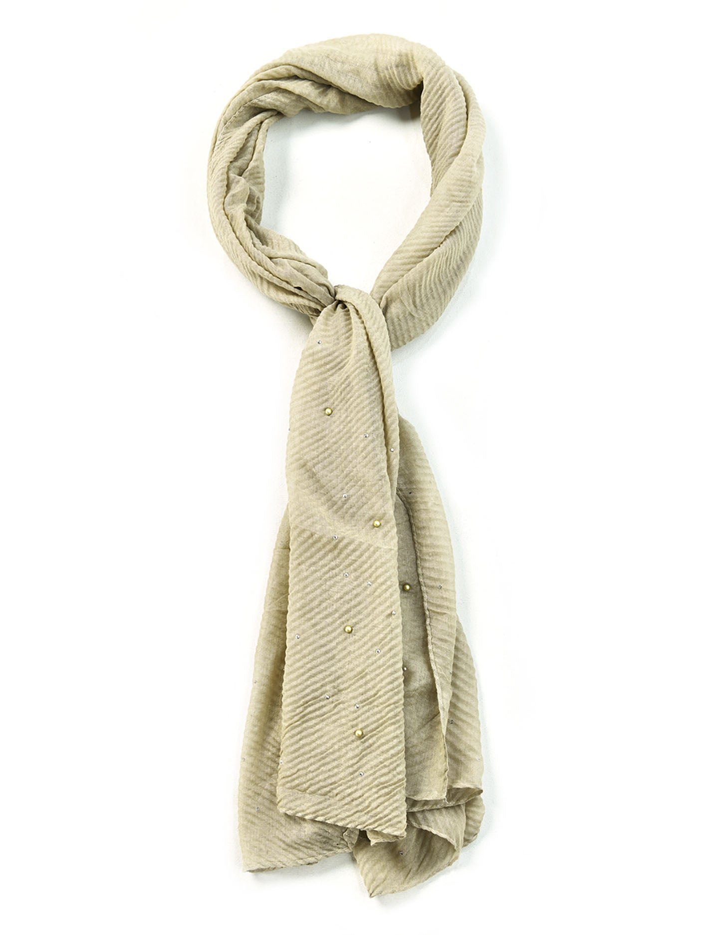 Crush Viscose Pearl  scarf