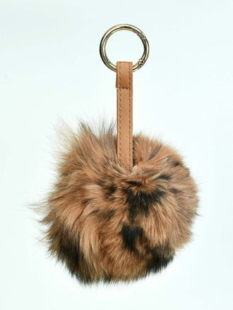 pompom-key-chain