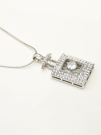 Rhinestone Pendant Necklace